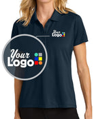 Port Authority S/S Wearever Performance Pique Custom Golf Shirt, color: River Blue Navy