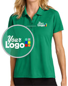 Port Authority S/S Wearever Performance Pique Custom Golf Shirt, color: Bright Kelly Green