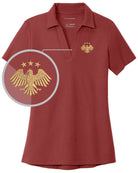 Port Authority S/S C-Free Blend Syria's New Eagle Golf Shirt, color: Garnet