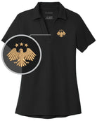 Port Authority S/S C-Free Blend Syria's New Eagle Golf Shirt, color: Black
