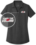 Port Authority S/S C-Free Blend Turn The Volume Up Golf Shirt, color: Charcoal Heather
