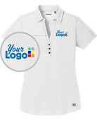 Ogio S/S Onyx Custom Golf Shirt, color: White