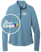 Ogio Motion 1/4 Zip Custom Pullover, color: Blue Mist