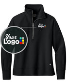 Ogio Luuma 1/2-Zip Custom Pullover, color: Blacktop