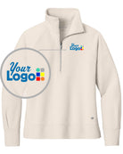 Ogio Luuma 1/2-Zip Custom Pullover, color: Light Suede
