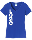 Port & Company S/S Fan Favorite V-Neck Custom T-Shirt, color: True Royal