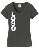 Port & Company S/S Fan Favorite V-Neck Custom T-Shirt, color: Charcoal
