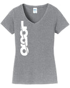 Port & Company S/S Fan Favorite V-Neck Custom T-Shirt, color: Athletic Heather