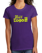 Port & Company S/S Fan Favorite Custom T-Shirt, color: Team Purple