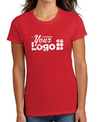 Port & Company S/S Fan Favorite Custom T-Shirt, color: Bright Red
