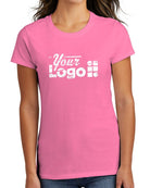 Port & Company S/S Fan Favorite Custom T-Shirt, color: New Pink