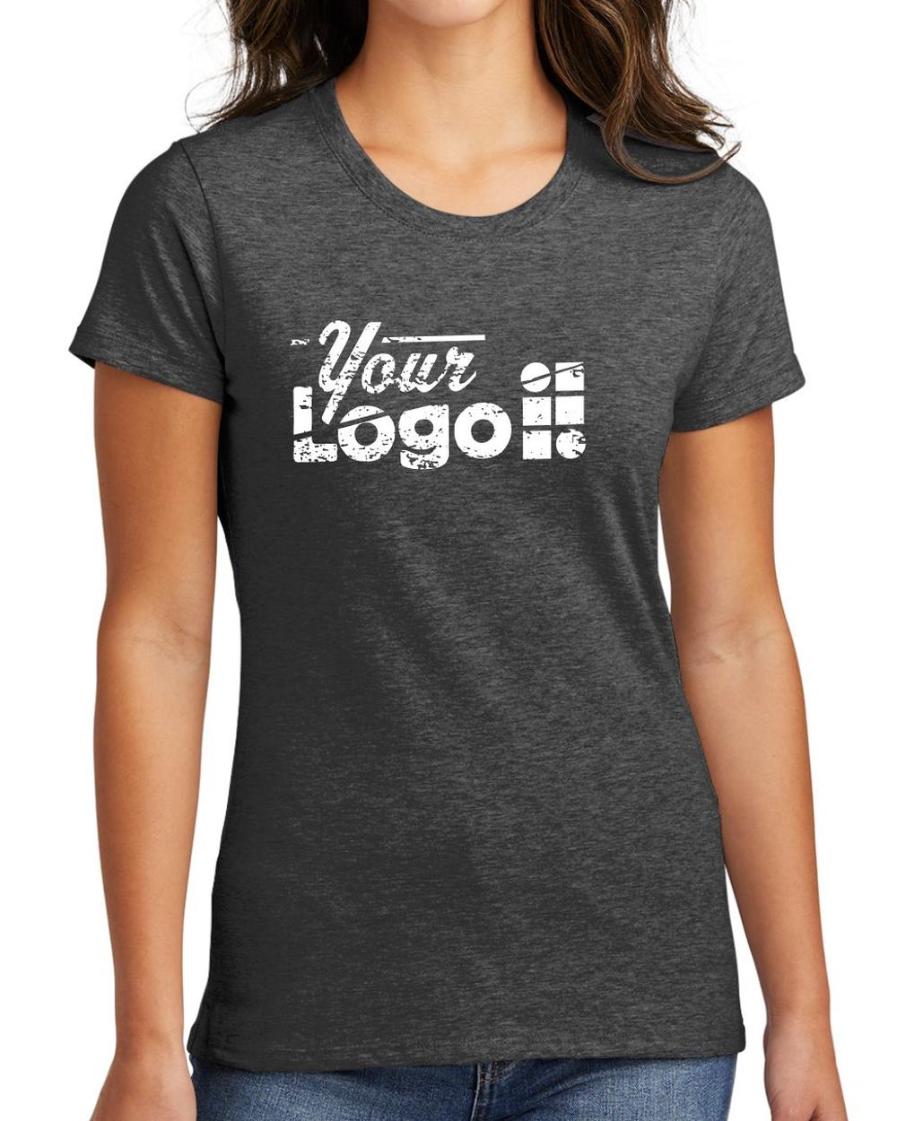 Port & Company S/S Fan Favorite Custom T-Shirt, color: Dark Heather Grey