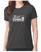 Port & Company S/S Blend Crewneck Custom T-Shirt, color: Charcoal