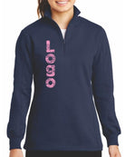 Sport-Tek 1/4 Zip Custom Sweatshirt, color: True Navy