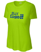 Sport-Tek S/S PosiCharge Competitor Custom T-Shirt, color: Lime Shock