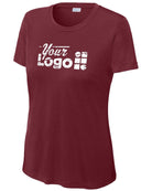 Sport-Tek S/S PosiCharge Competitor Custom T-Shirt, color: Maroon