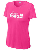 Sport-Tek S/S PosiCharge Competitor Custom T-Shirt, color: Neon Pink