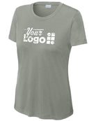 Sport-Tek S/S PosiCharge Competitor Custom T-Shirt, color: Grey Concrete