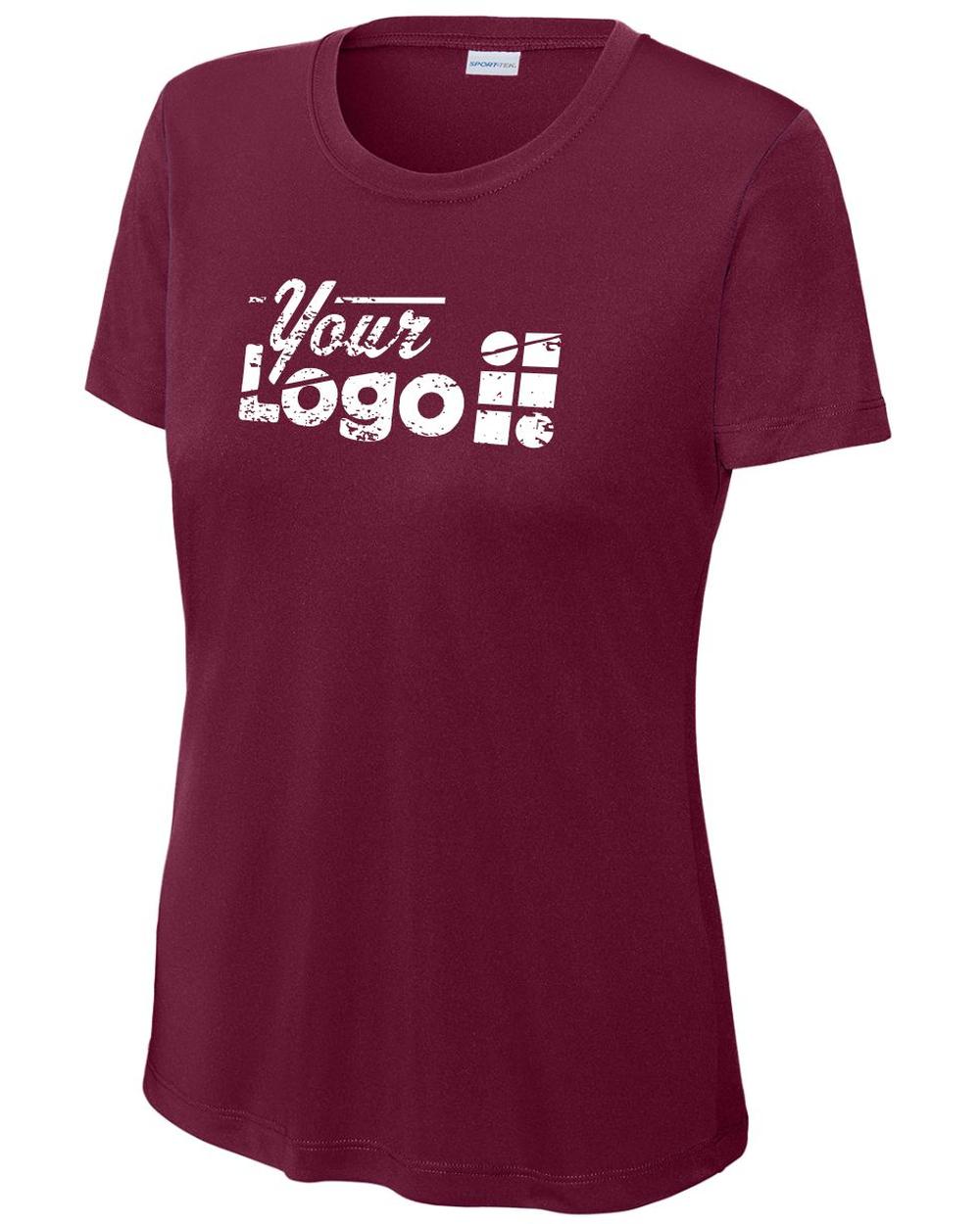 Sport-Tek S/S PosiCharge Competitor Custom T-Shirt, color: Cardinal