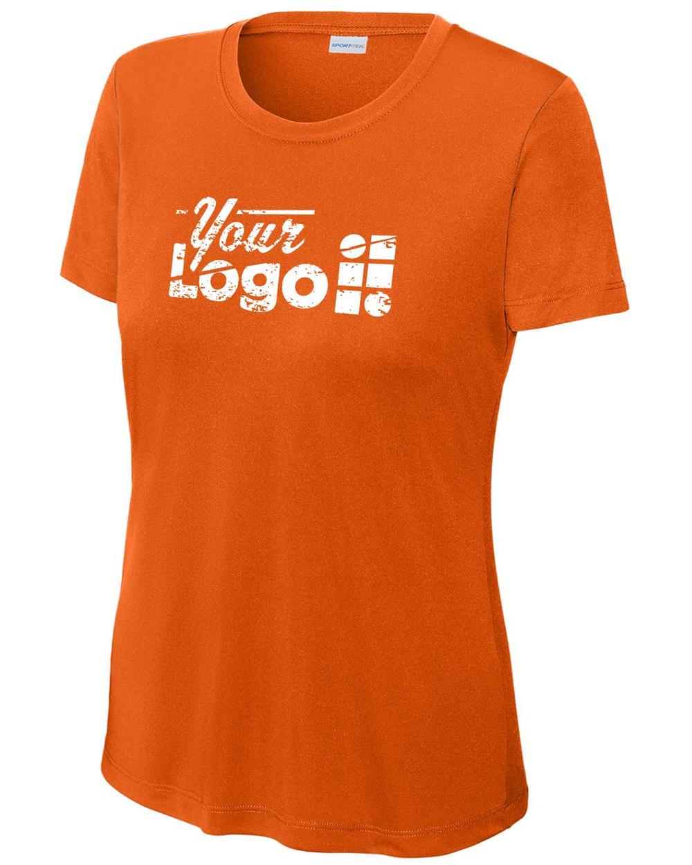 Sport-Tek S/S PosiCharge Competitor Custom T-Shirt, color: Deep Orange