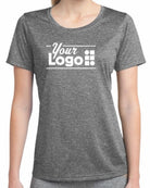 Sport-Tek S/S Heather Contender Custom T-Shirt, color: Vintage Heather