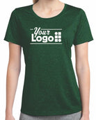 Sport-Tek S/S Heather Contender Custom T-Shirt, color: Forest Green Heather
