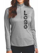 Sport-Tek Endeavor 1/2 Zip Custom Pullover, color: Light Grey Heather