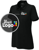 Sport-Tek S/S Versa Custom Golf Shirt, color: Black