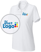 Sport-Tek S/S Versa Custom Golf Shirt, color: White