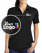 Sport-Tek S/S Posi-UV Pro Custom Golf Shirt, color: Black