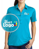 Sport-Tek S/S Posi-UV Pro Custom Golf Shirt, color: Sapphire