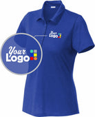 Sport-Tek S/S PosiCharge Strive Custom Golf Shirt, color: True Royal