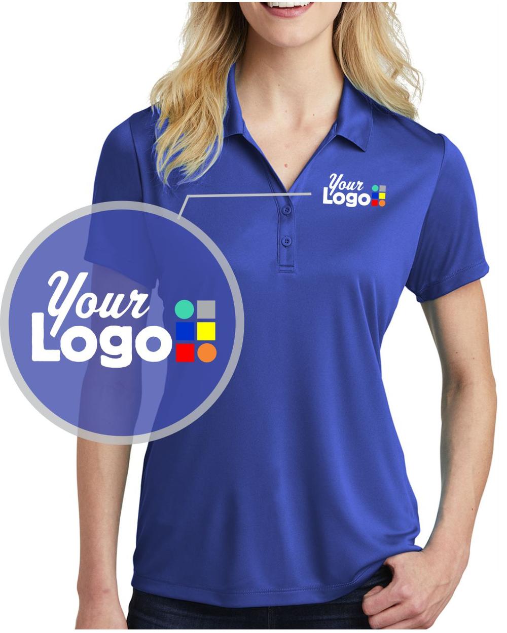 Sport-Tek S/S PosiCharge Competitor Custom Golf Shirt, color: True Royal