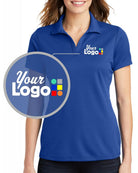 Sport-Tek S/S Posicharge Racermesh Custom Golf Shirt, color: True Royal