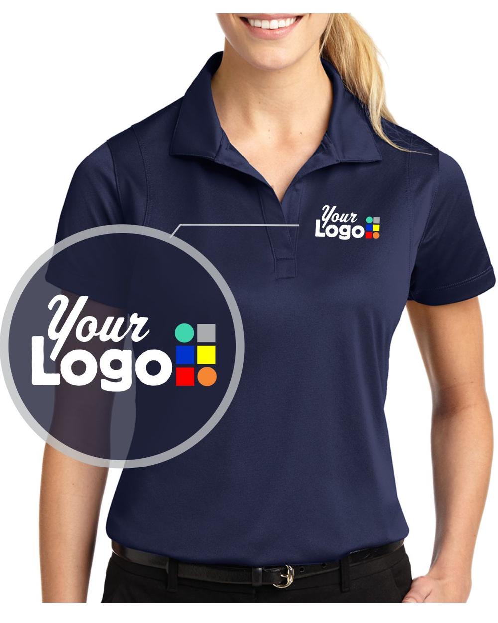 Sport-Tek S/S Micro Pique Custom Golf Shirt, color: True Navy