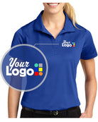 Sport-Tek S/S Micro Pique Custom Golf Shirt, color: True Royal