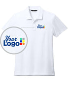 MERCER-METTLE S/S Stretch Pique Custom Golf Shirt, color: White