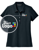 MERCER-METTLE S/S Stretch Pique Custom Golf Shirt, color: Night Navy