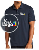 MERCER-METTLE S/S Stretch Custom Golf Shirt, color: Night Navy