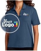 MERCER-METTLE S/S Stretch Custom Golf Shirt, color: Insignia Blue