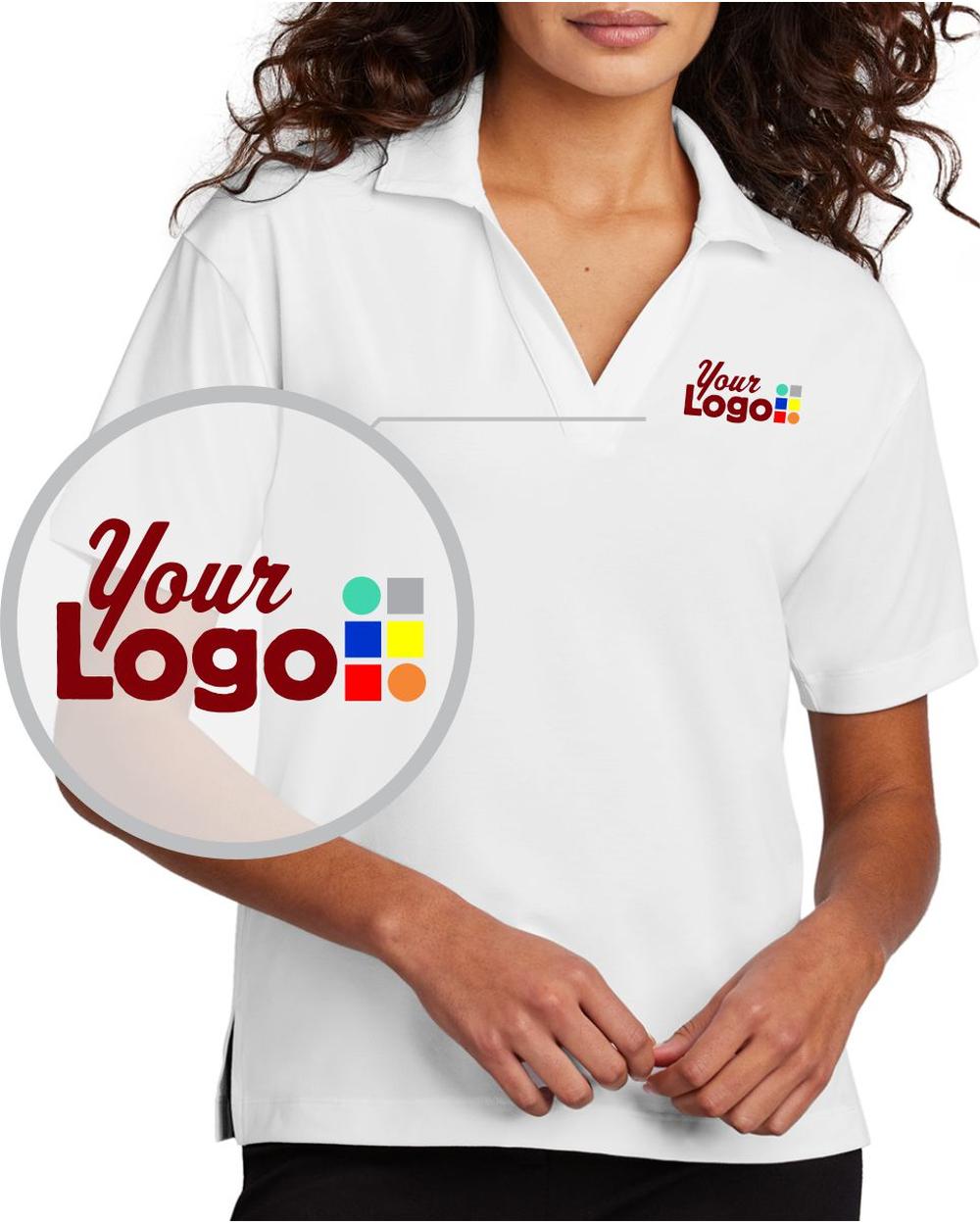 MERCER-METTLE S/S Stretch Custom Golf Shirt, color: White