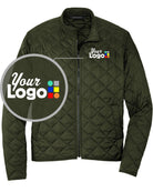 MERCER-METTLE French Terry Baseball-Style Custom Jacket, color: Townsend Green