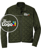 MERCER-METTLE French Terry Baseball-Style Custom Jacket, color: Townsend Green