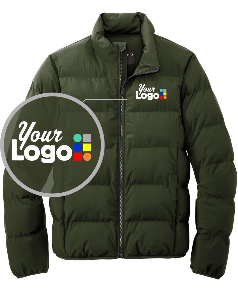 Men's Puffy Custom Jacket, color: Townsend Green