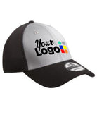 New Era Stretch MeshBack Custom Cap, color: Grey/Black