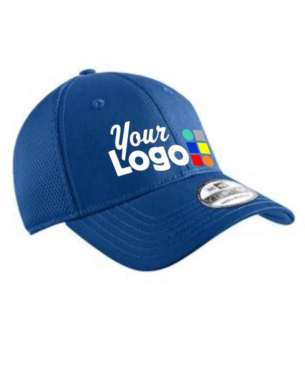 New Era Stretch MeshBack Custom Cap, color: Royal