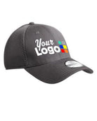New Era Stretch MeshBack Custom Cap, color: Charcoal
