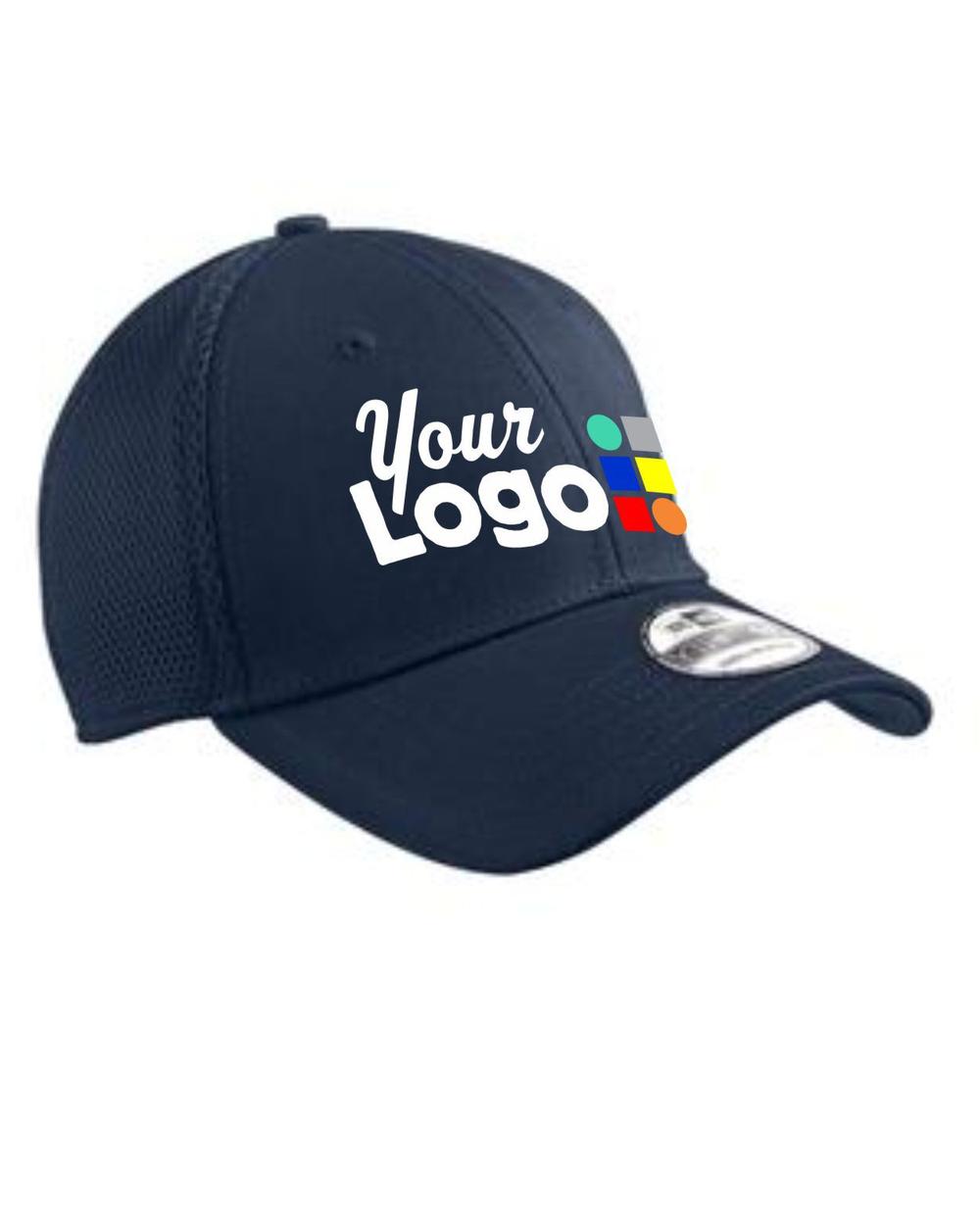 New Era Stretch MeshBack Custom Cap, color: Deep Navy