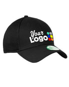 New Era Stretch MeshBack Custom Cap, color: Black