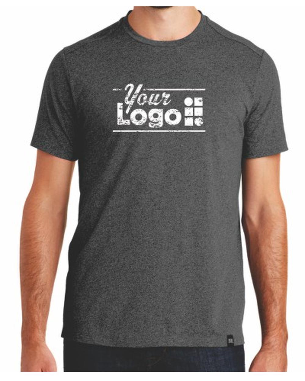 New Era S/S Heritage Custom T-Shirt, color: Black Heather